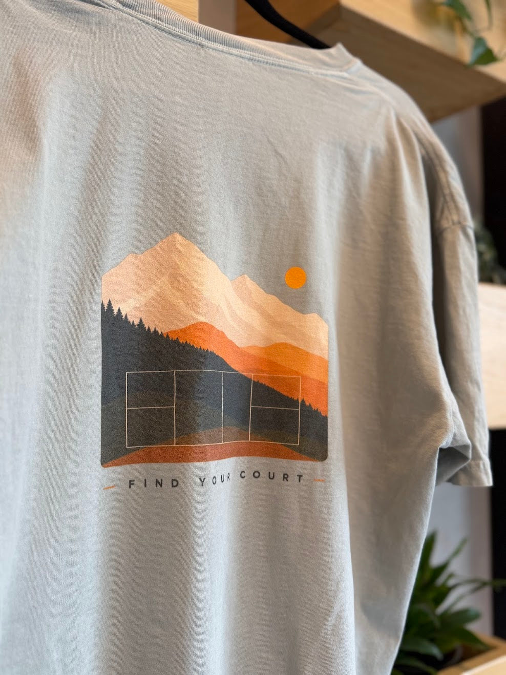 Find Your Court Heavyweight Tee | Comfort Colors