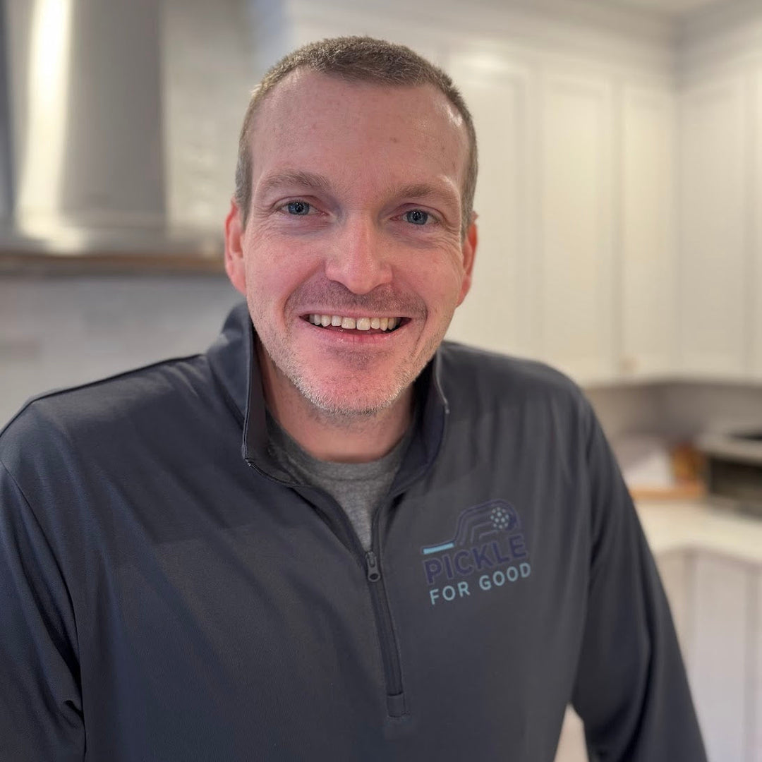 "One Dink at a Time" Lightweight Quarter-Zip Pullover